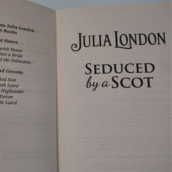 Seduced by a Scot By Julia London 2018 Harlequin Books Mass Market Paperback - Picture 7 of 8